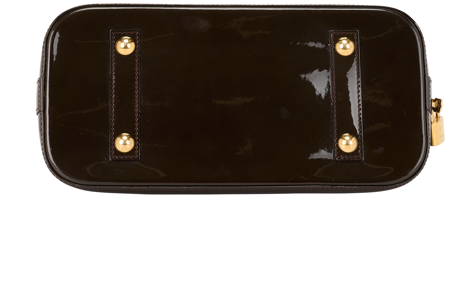 Alma MM, &pound;695, Handbags, Brown, Leather, Top view